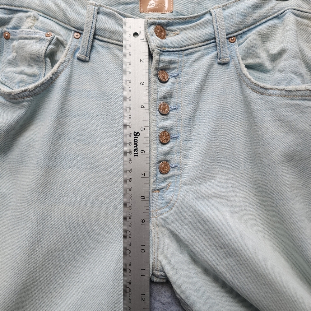 MOTHER The Pixie Tomcat Ankle Jeans In Piña Colada Paradise - Picture 13 of 14
